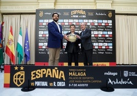 Borja Vivas, Elisa Aguilar y Antonio de Torres.