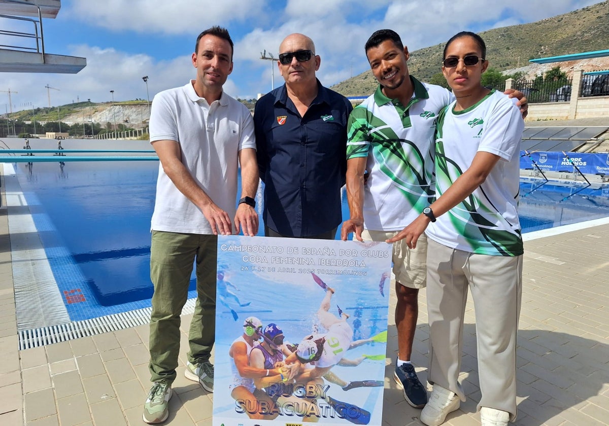 Torremolinos acoge la primera edición en Andalucía del Campeonato de España de Rugby Subacuático