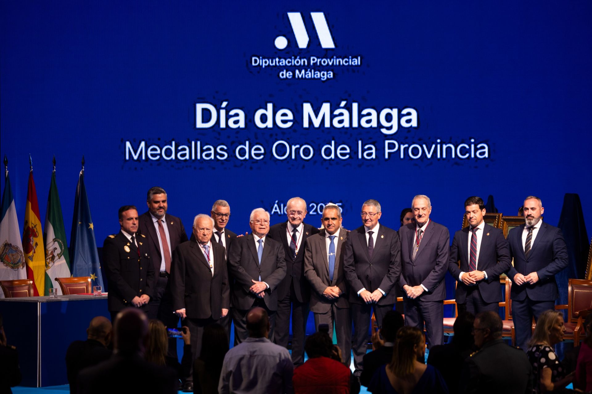 La Diputación de Málaga entrega sus medallas de oro en el Día de la Provincia 2025