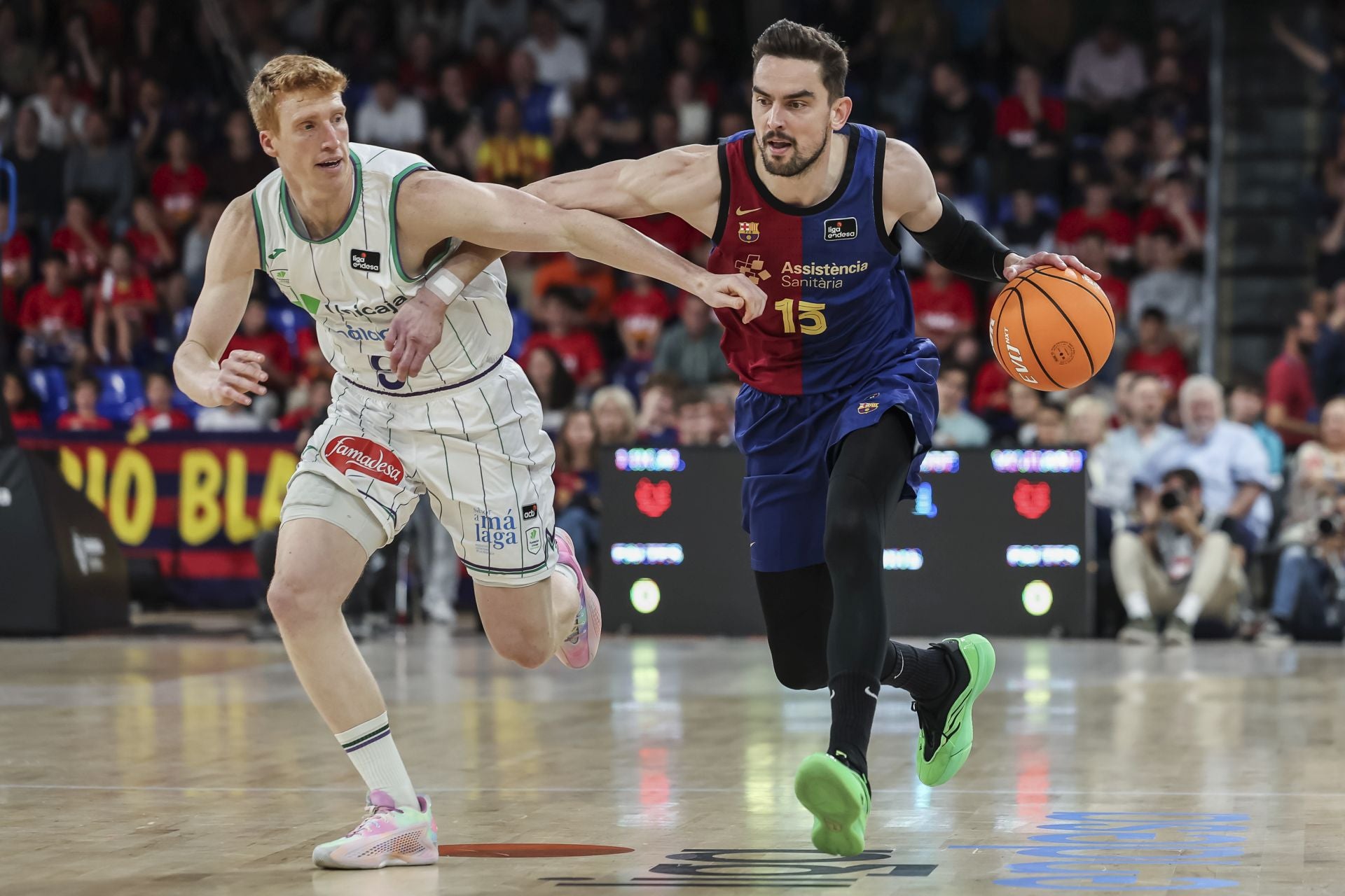 Las mejores imágenes del Barcelona-Unicaja