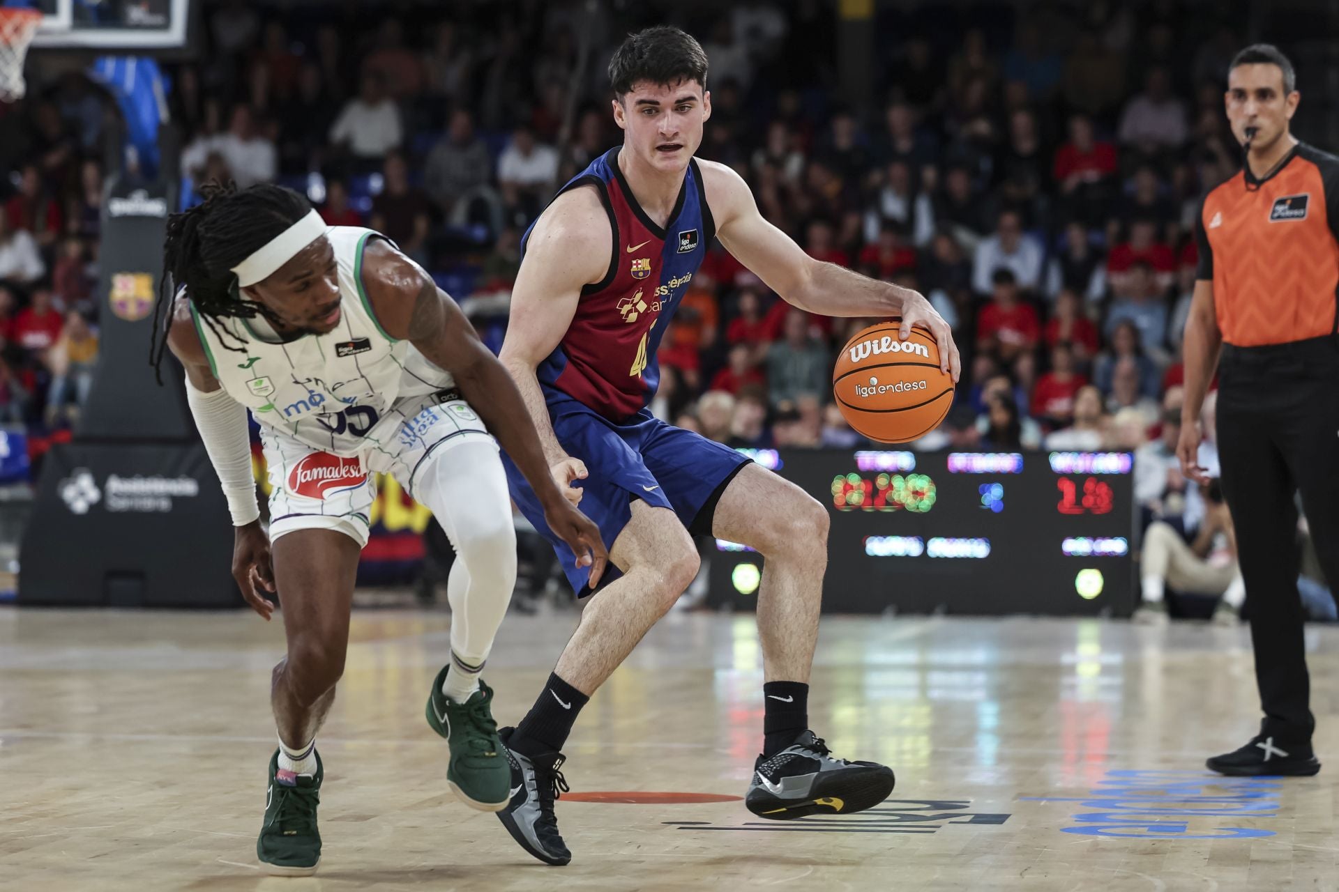 Las mejores imágenes del Barcelona-Unicaja