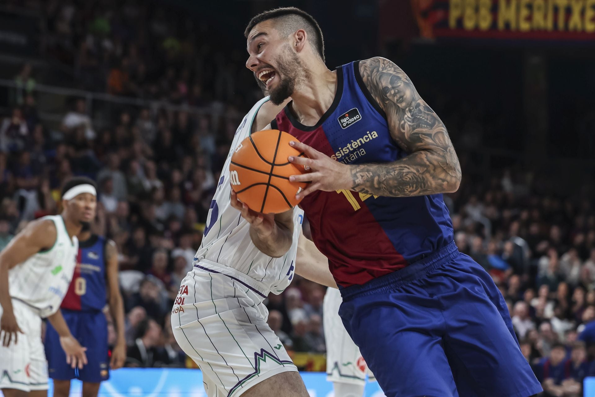 Las mejores imágenes del Barcelona-Unicaja