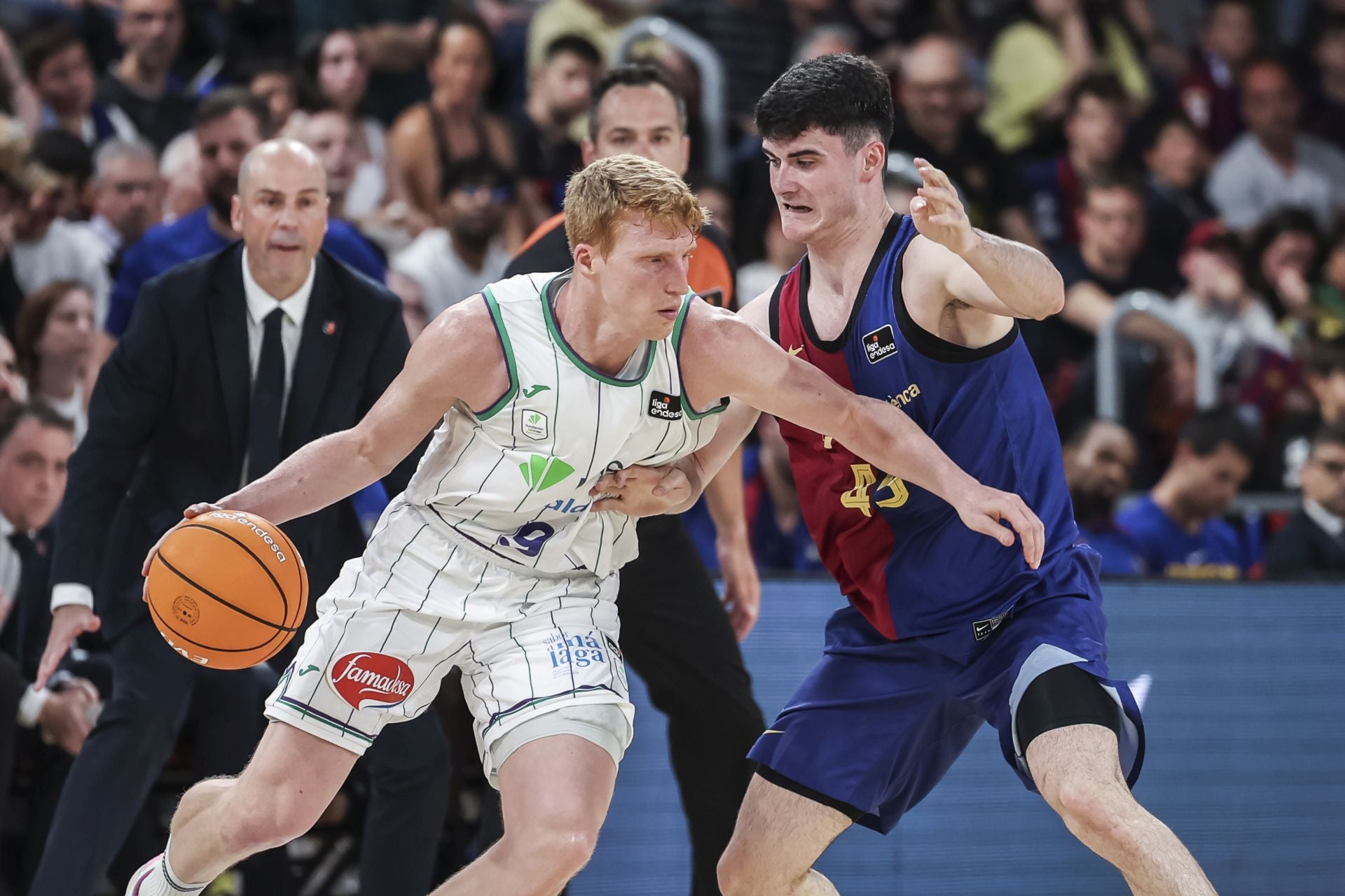 Las mejores imágenes del Barcelona-Unicaja
