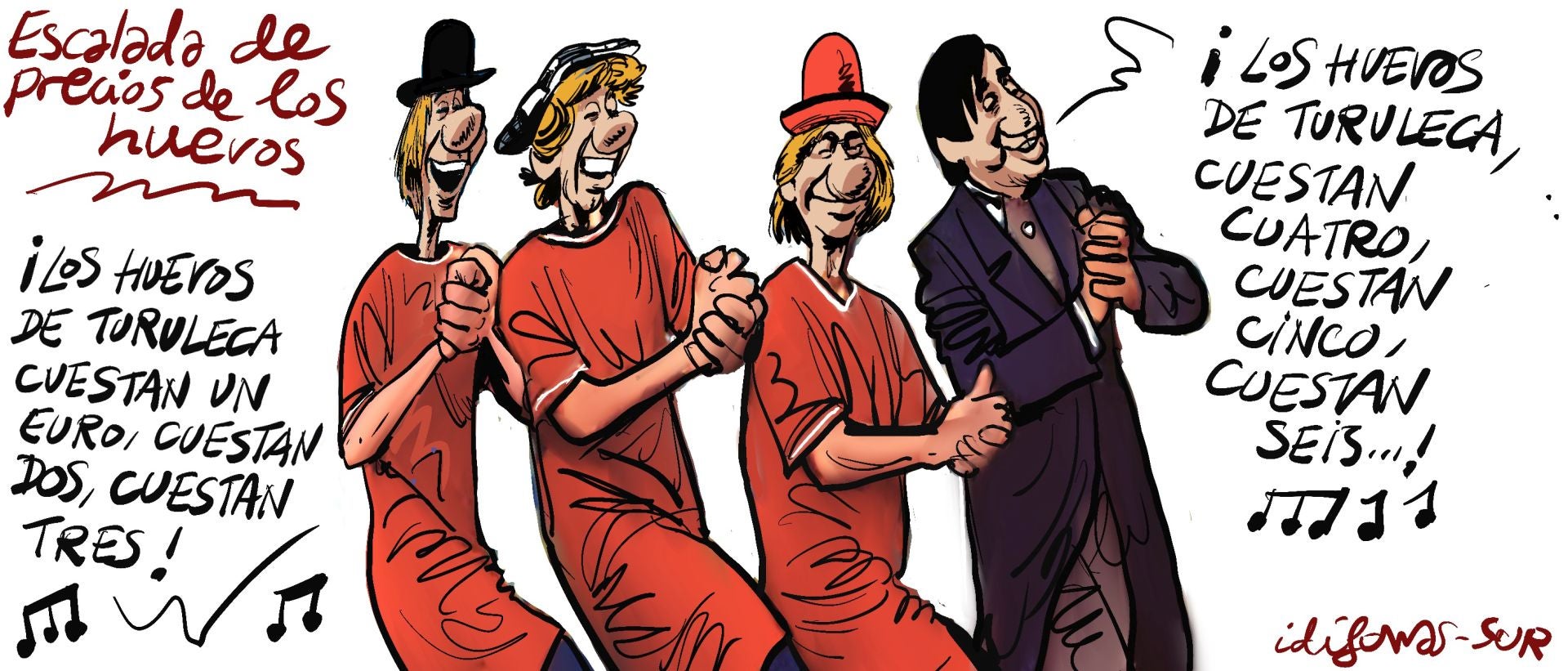 El mes de abril, en las viñetas de Idígoras y Pachi