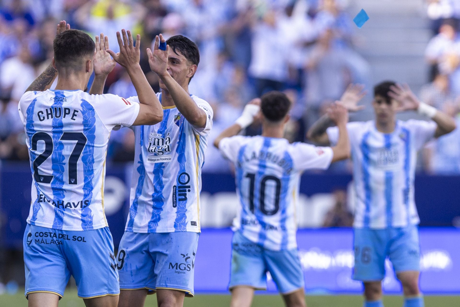 Las mejores imágenes del Málaga-Castellón
