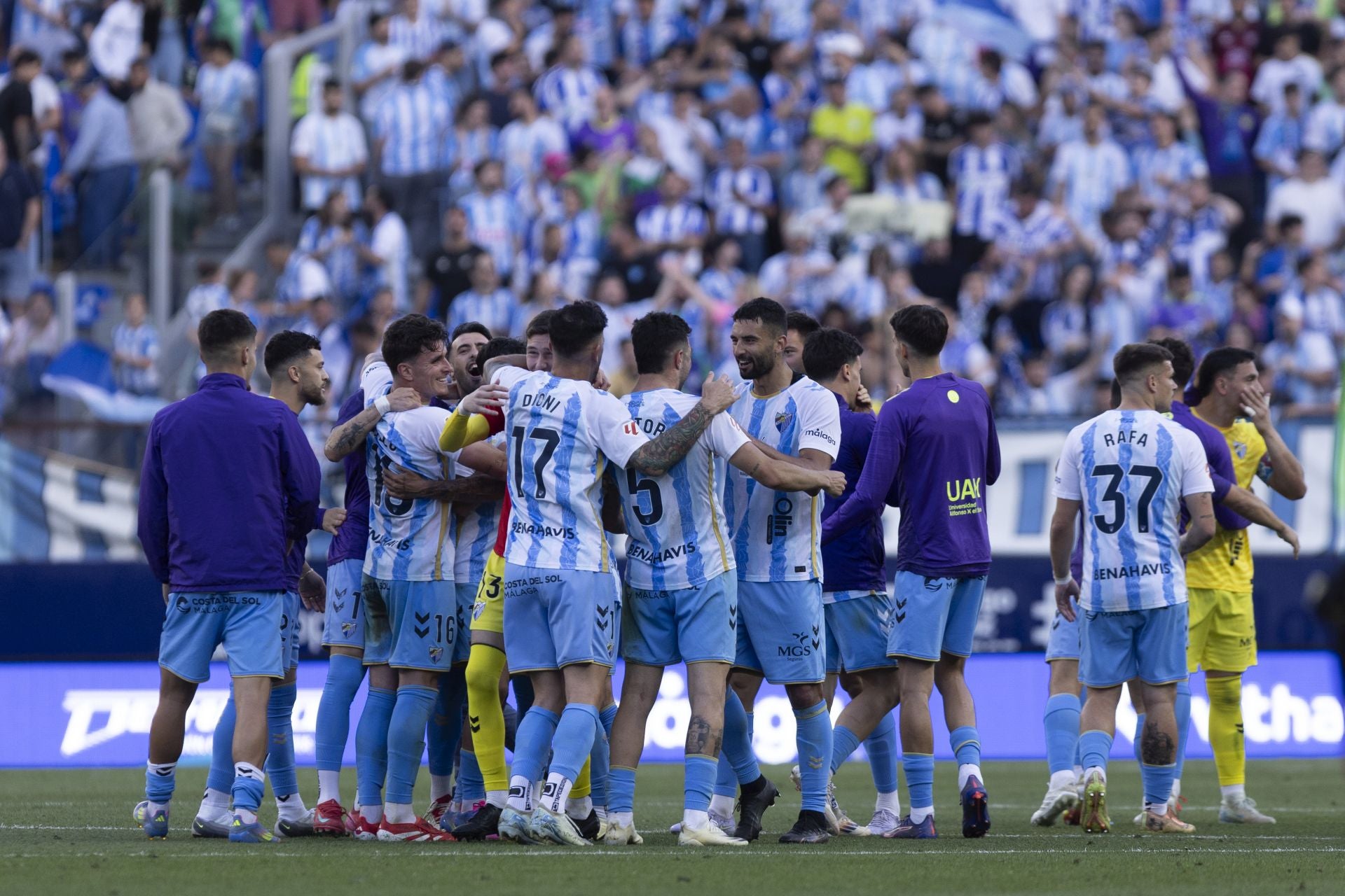 Las mejores imágenes del Málaga-Castellón