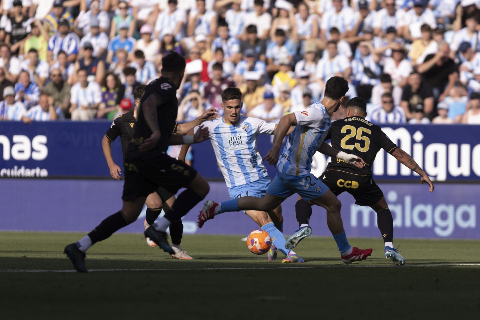 Las mejores imágenes del Málaga-Castellón