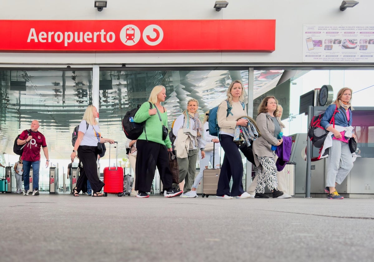 Todos los trenes en Málaga y hacia otras provincias ya circulan con normalidad
