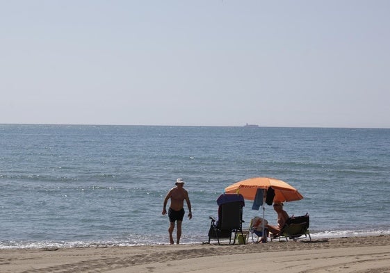 Imagen de archivo de la playa de la Carihuela