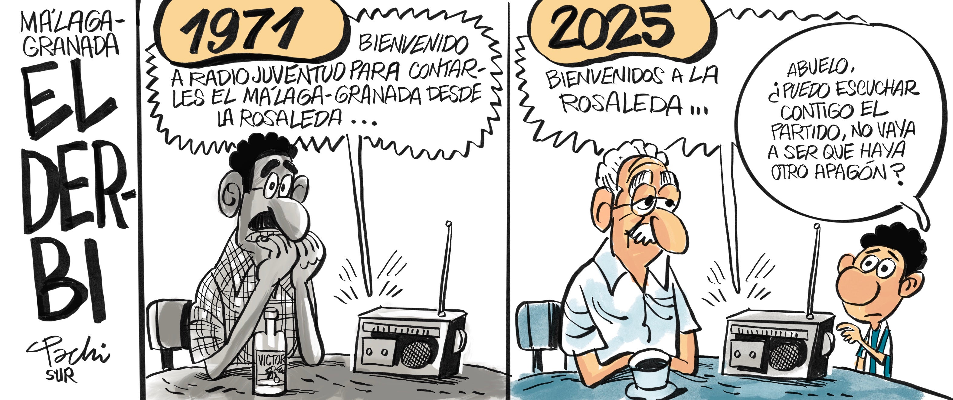 La actualidad deportiva del mes de mayo, en las viñetas de Pachi