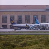 El avión de la compañía llegó con una alta ocupación y ha partido con la misma situación.