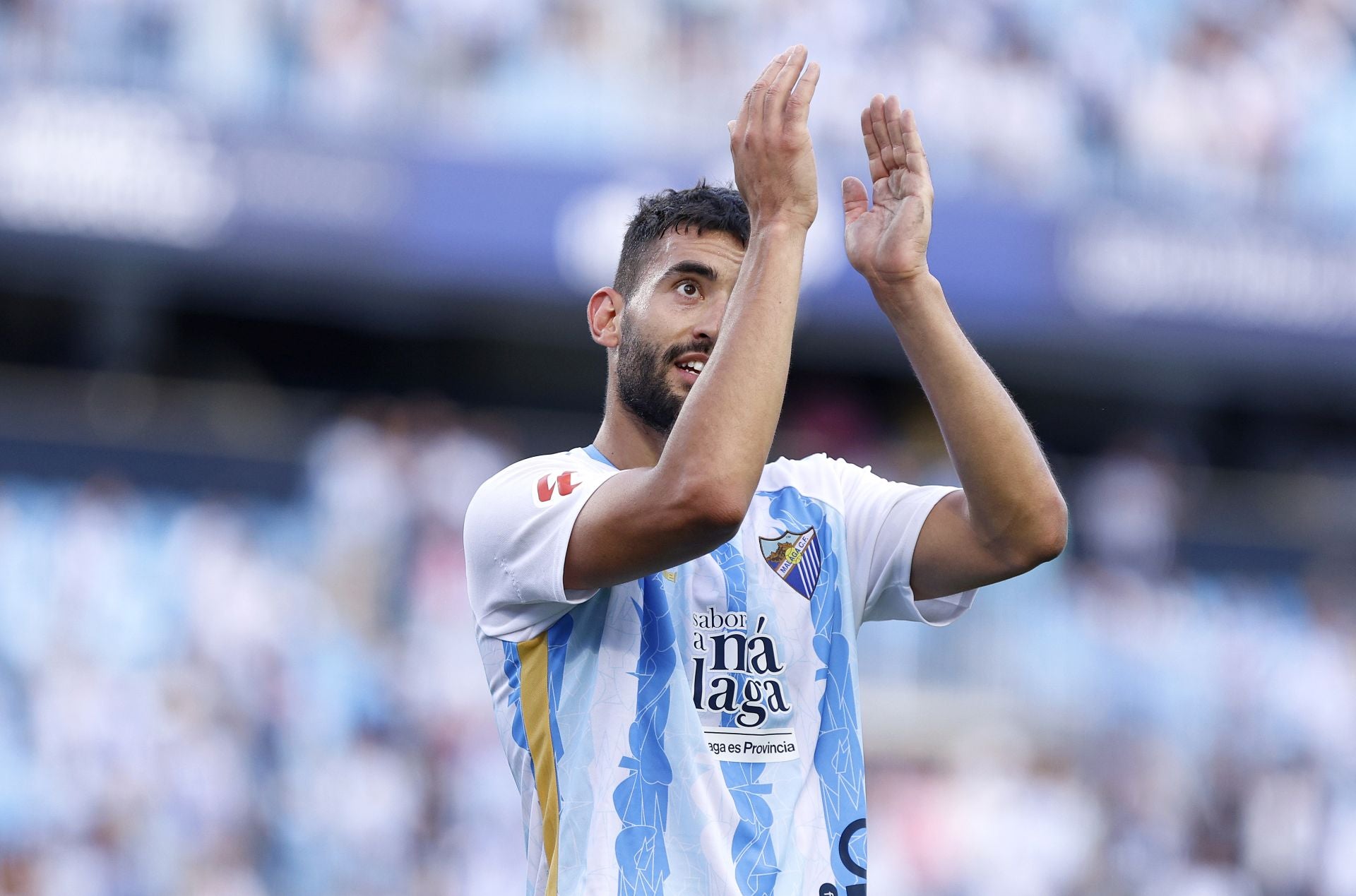 El Málaga-Granada en La Rosaleda, en imágenes