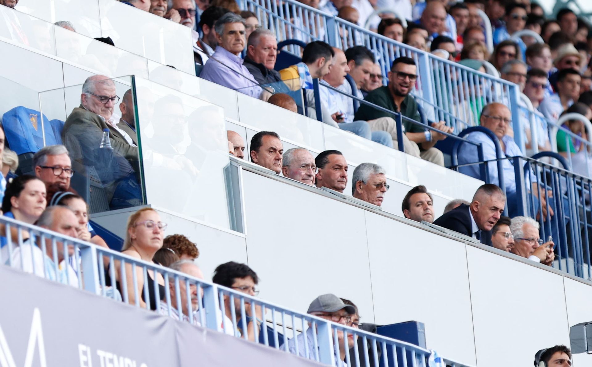 El Málaga-Granada en La Rosaleda, en imágenes