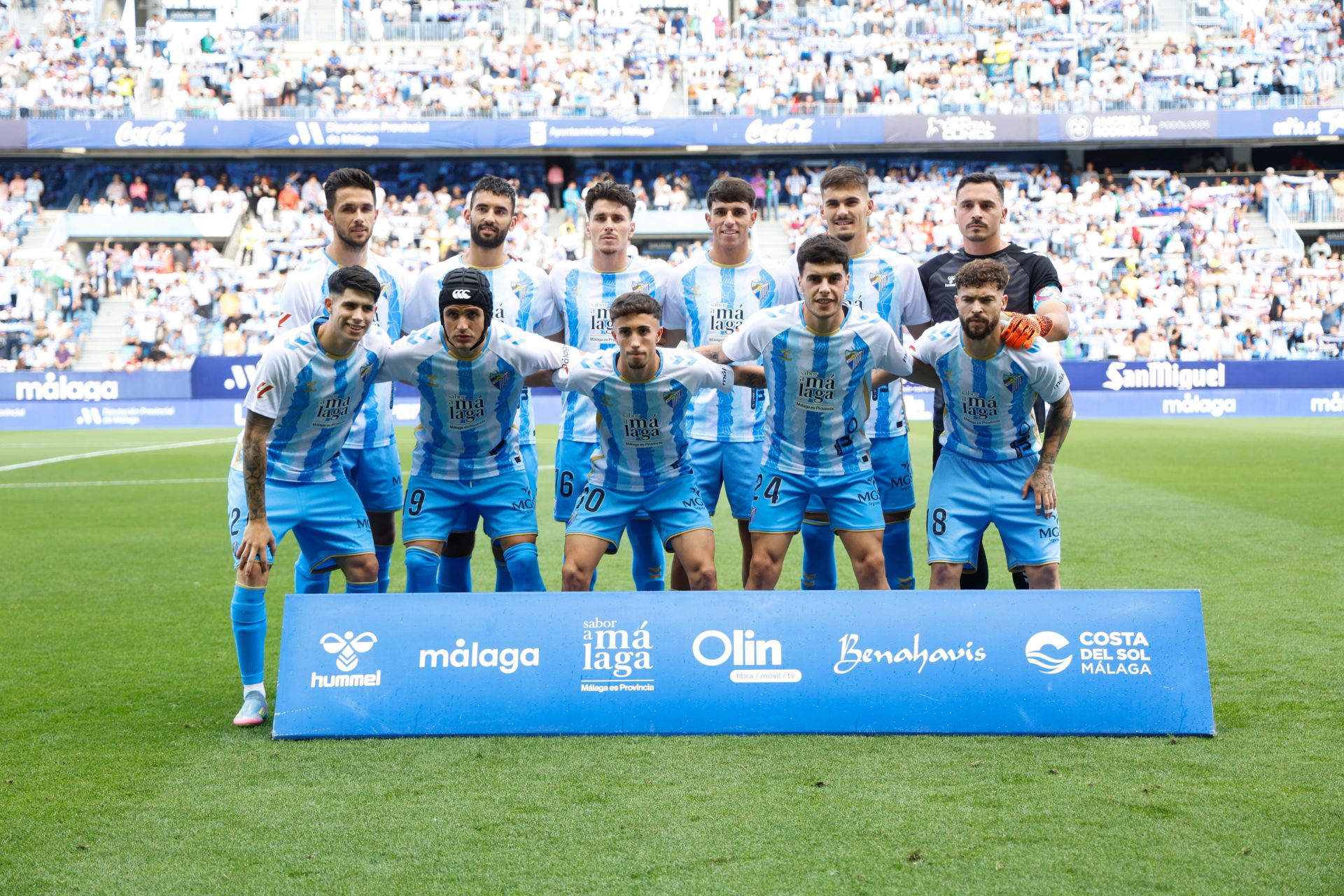 El Málaga-Granada en La Rosaleda, en imágenes