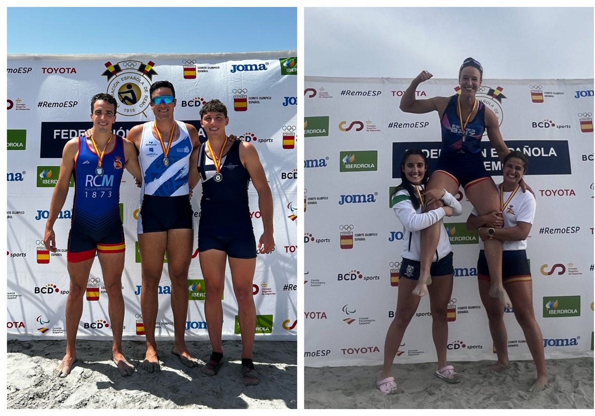 Pablo Hermoso y Teresa Díaz se suben al podio del Open de acceso al equipo nacional de Beach Sprint