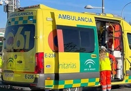 Imagen de archivo de una ambulancia del 061