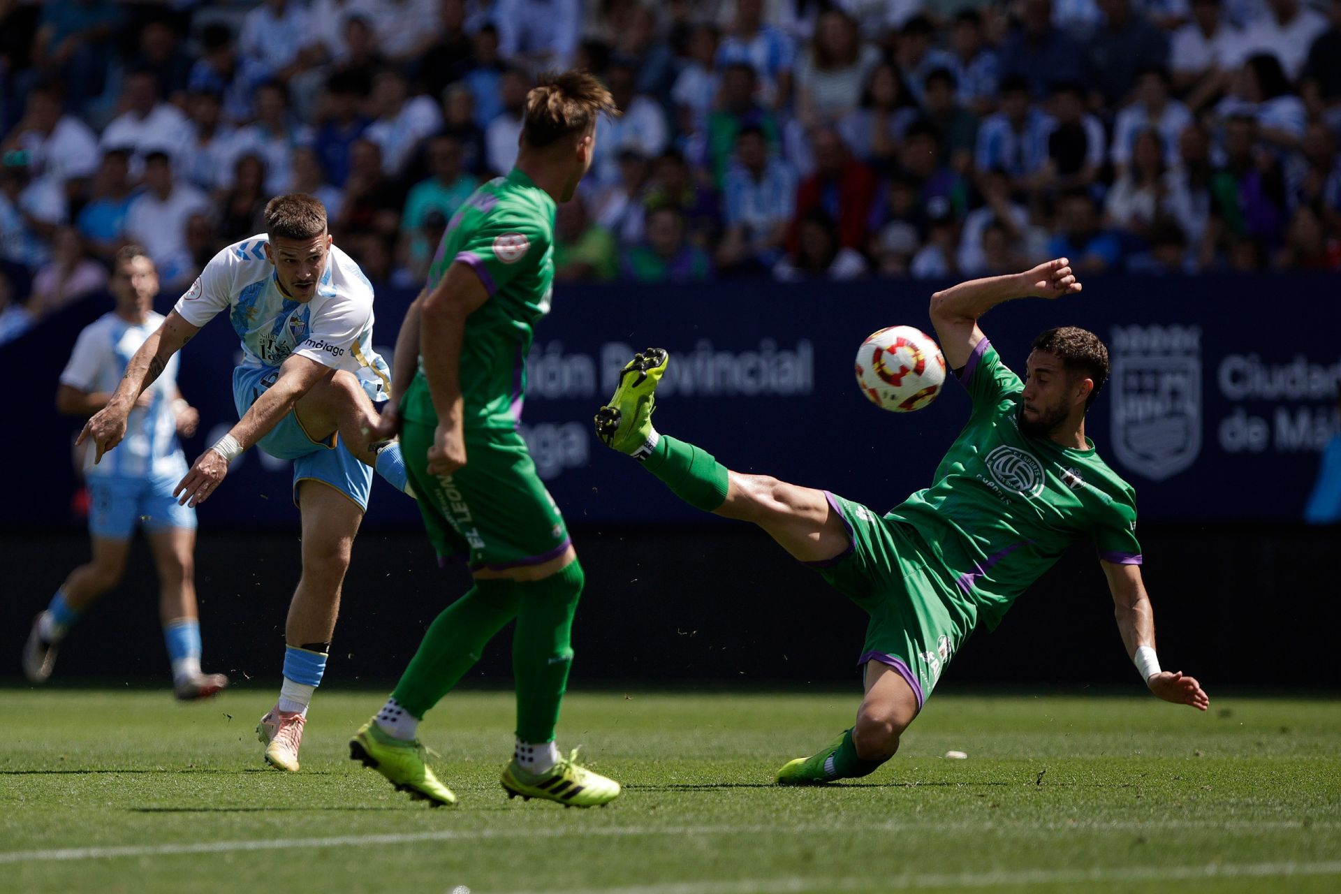 El ascenso del Malagueño en La Rosaleda, en fotos
