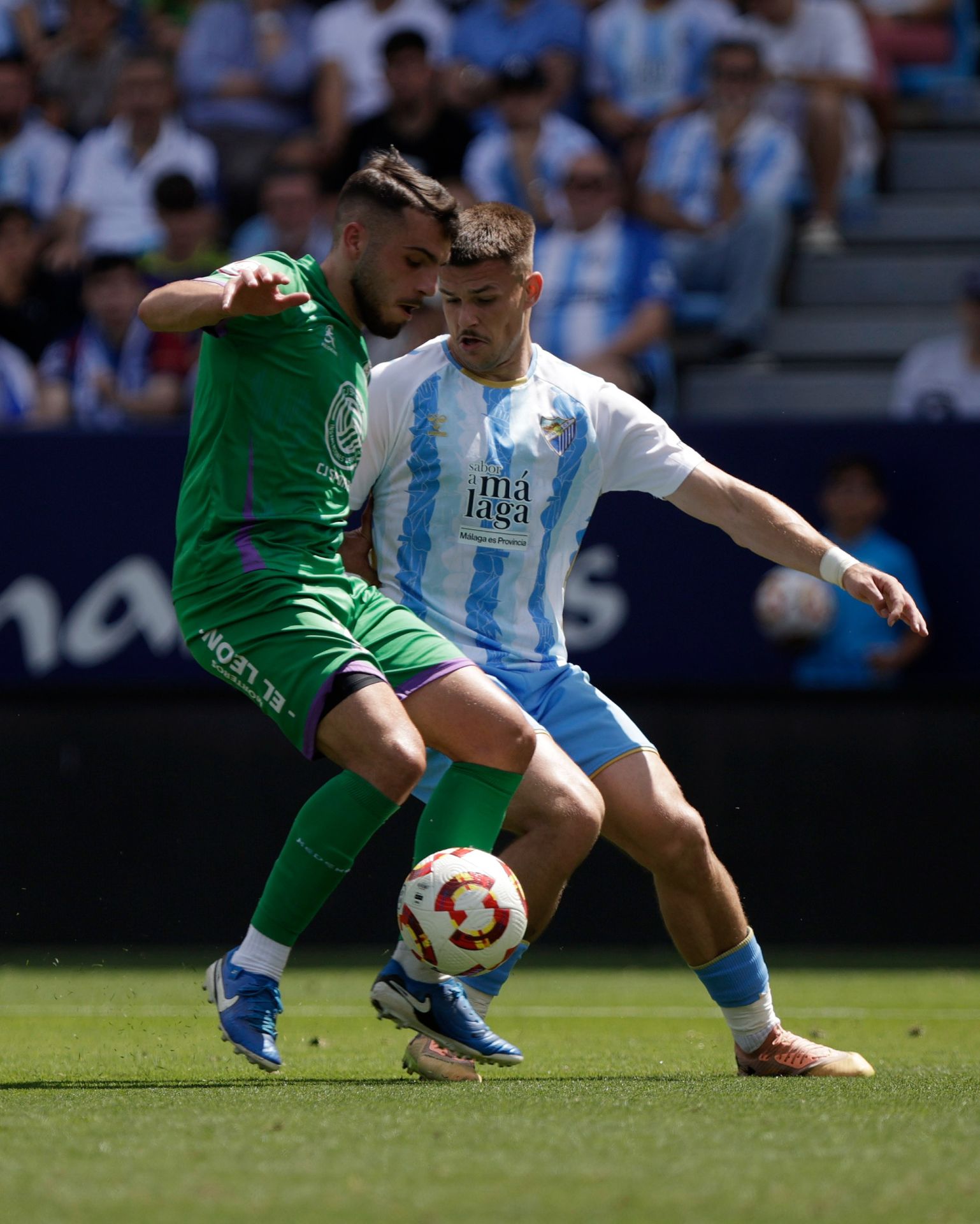 El ascenso del Malagueño en La Rosaleda, en fotos