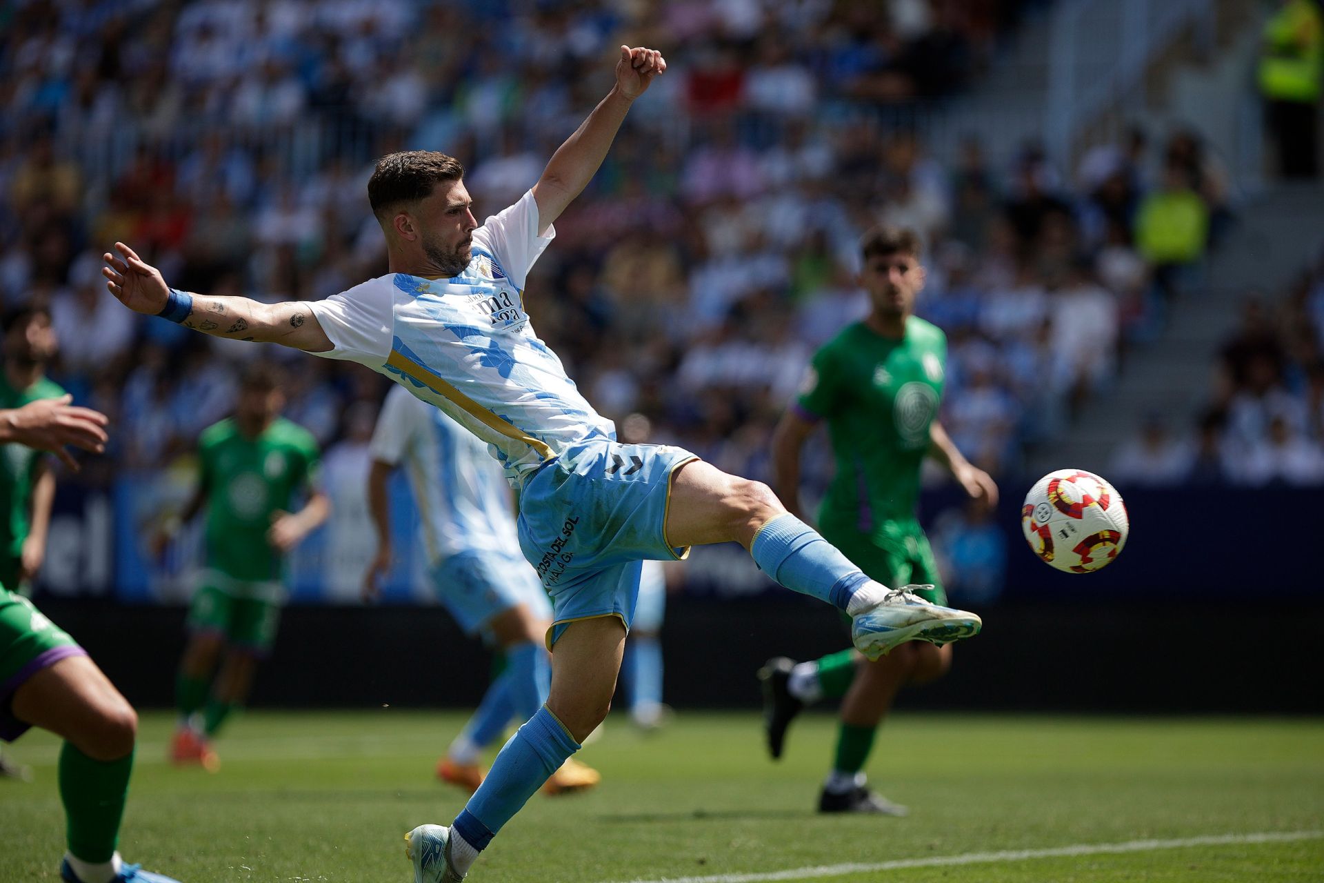 El ascenso del Malagueño en La Rosaleda, en fotos