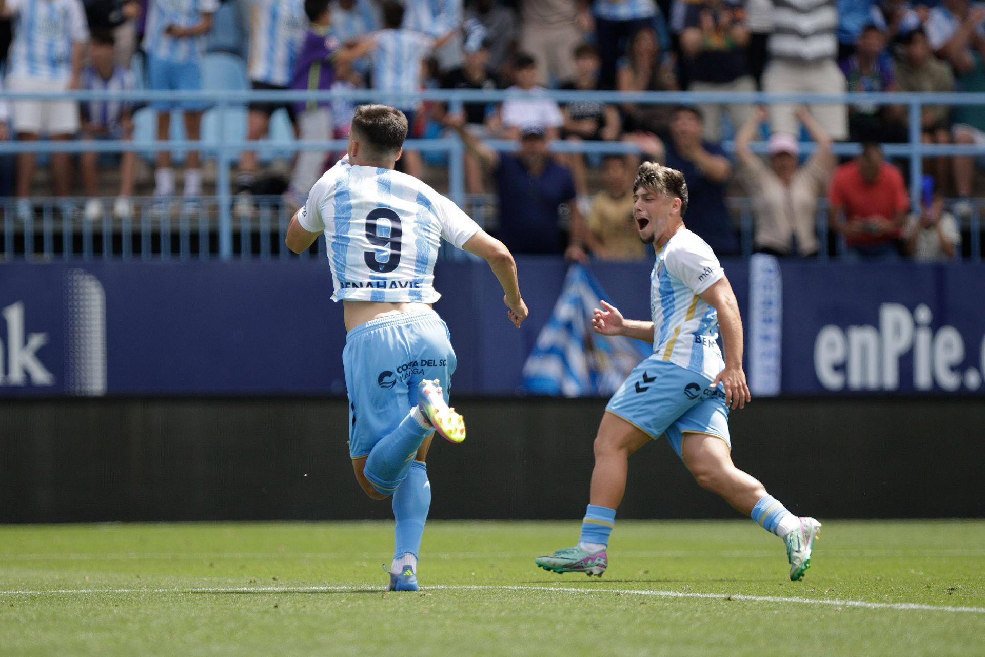 El ascenso del Malagueño en La Rosaleda, en fotos