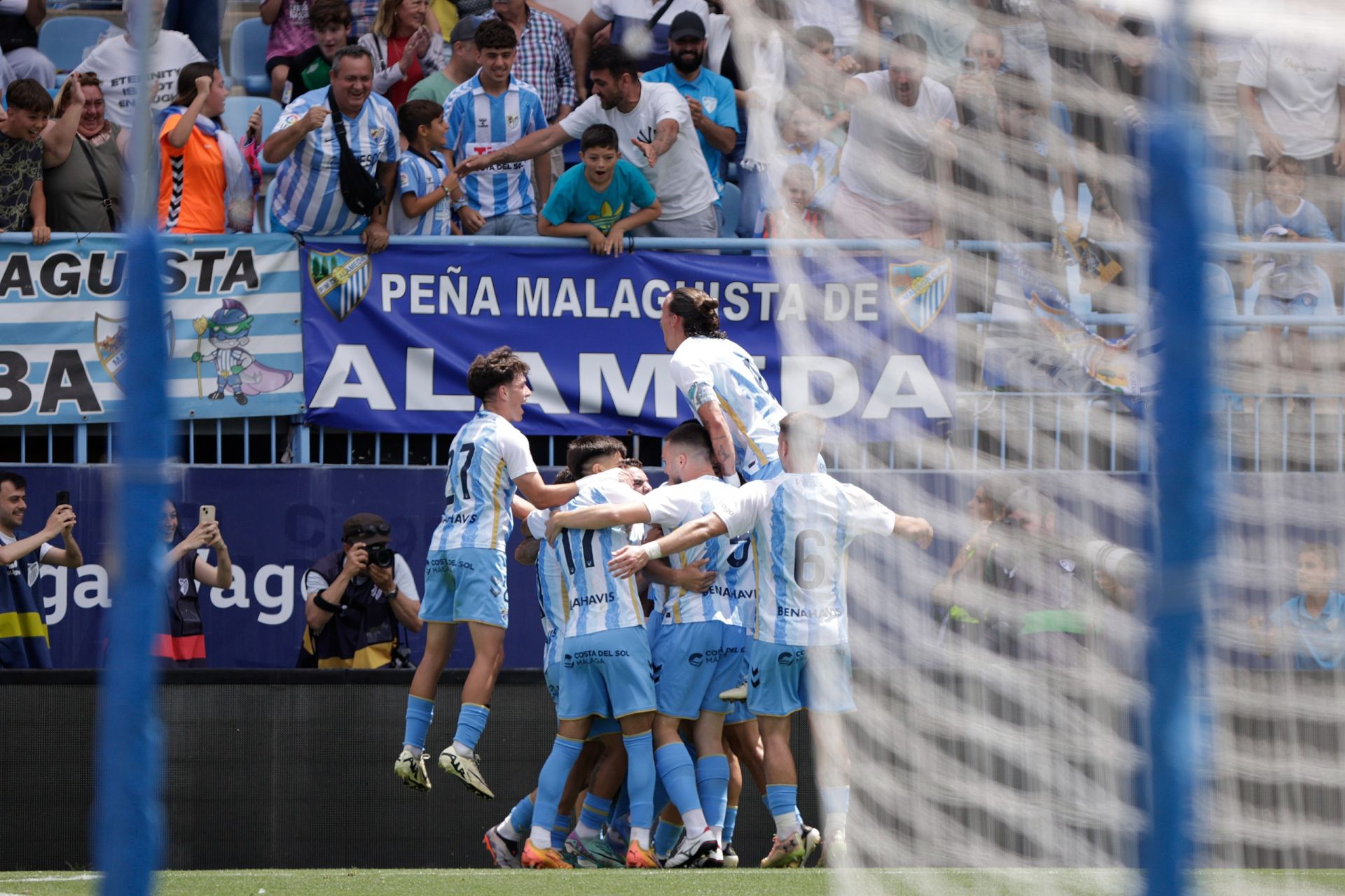 El ascenso del Malagueño en La Rosaleda, en fotos
