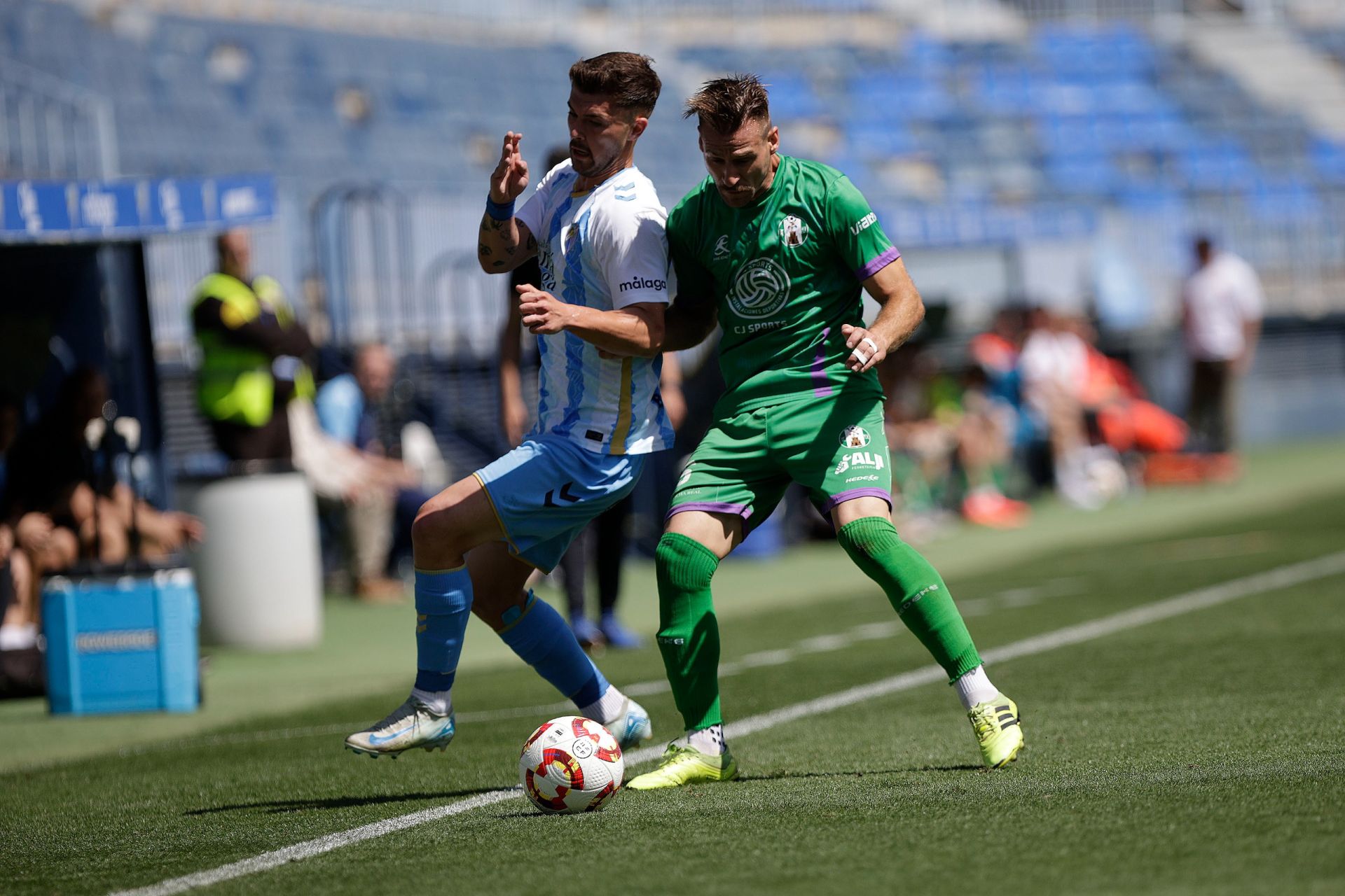 El ascenso del Malagueño en La Rosaleda, en fotos
