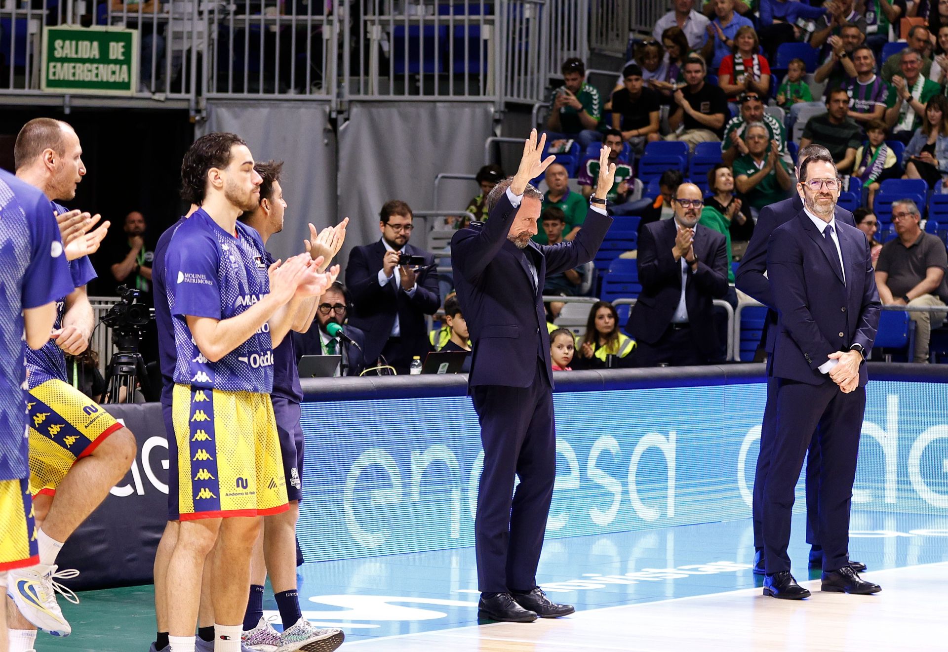 El Unicaja-Andorra en fotos