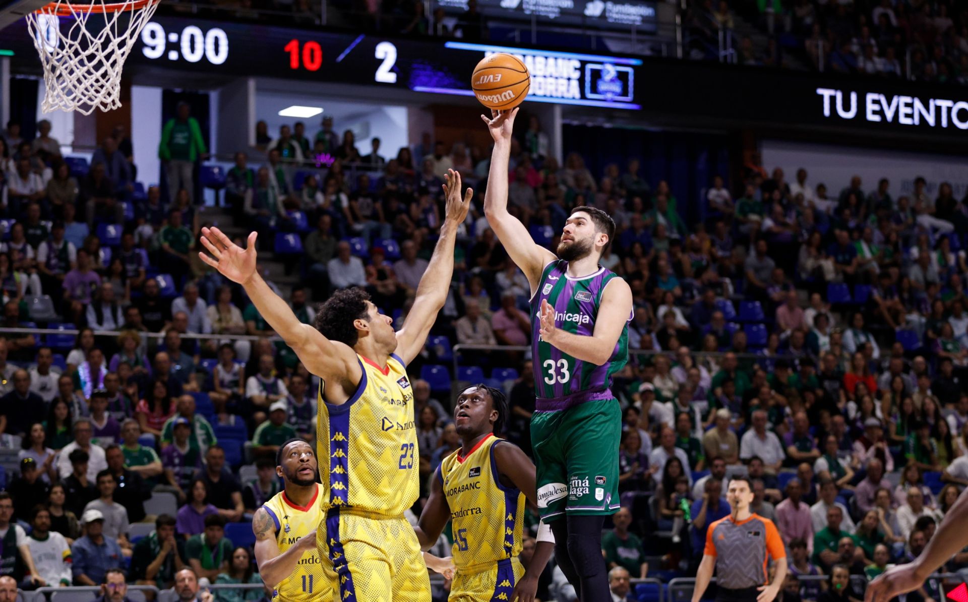 El Unicaja-Andorra en fotos