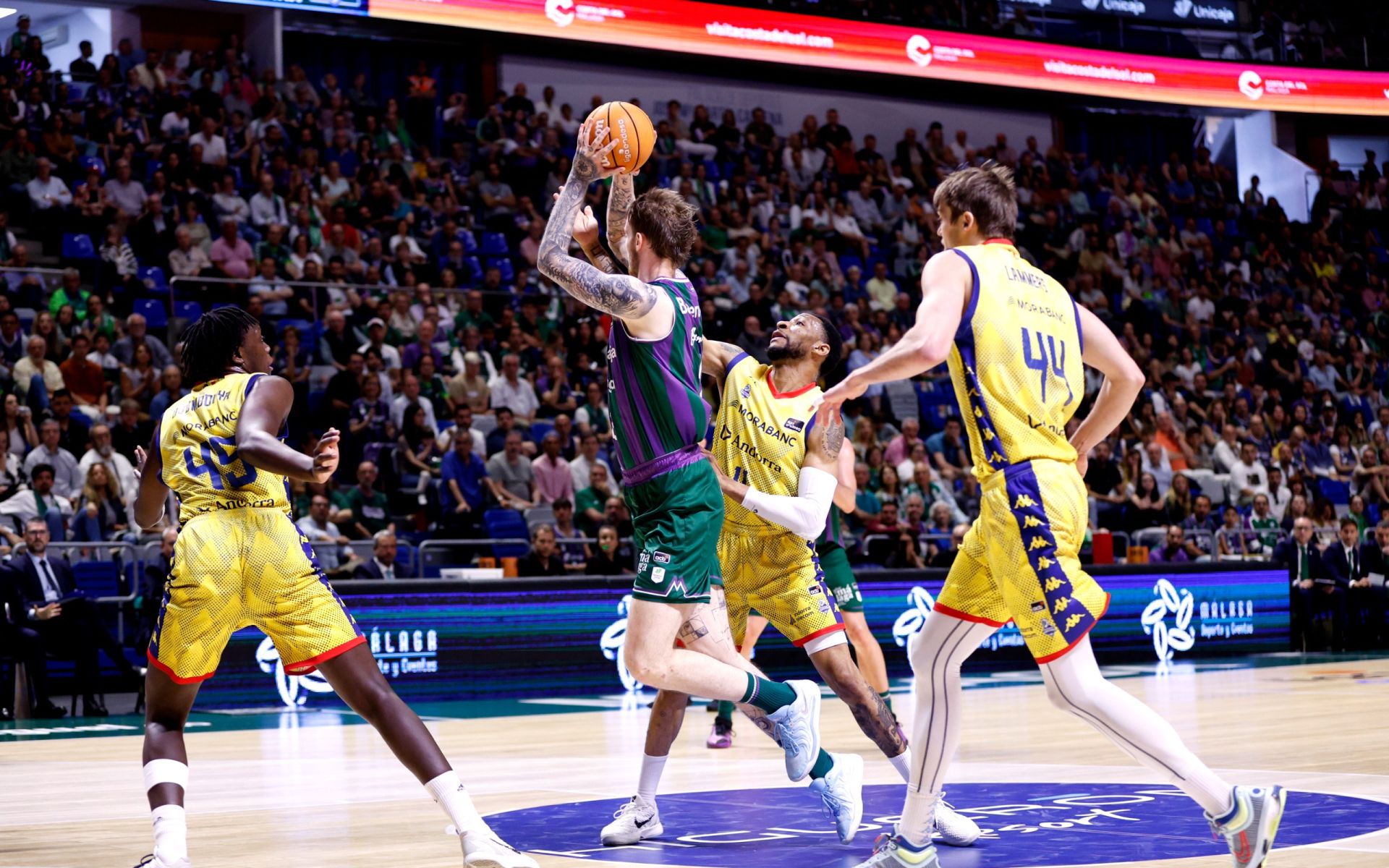 El Unicaja-Andorra en fotos