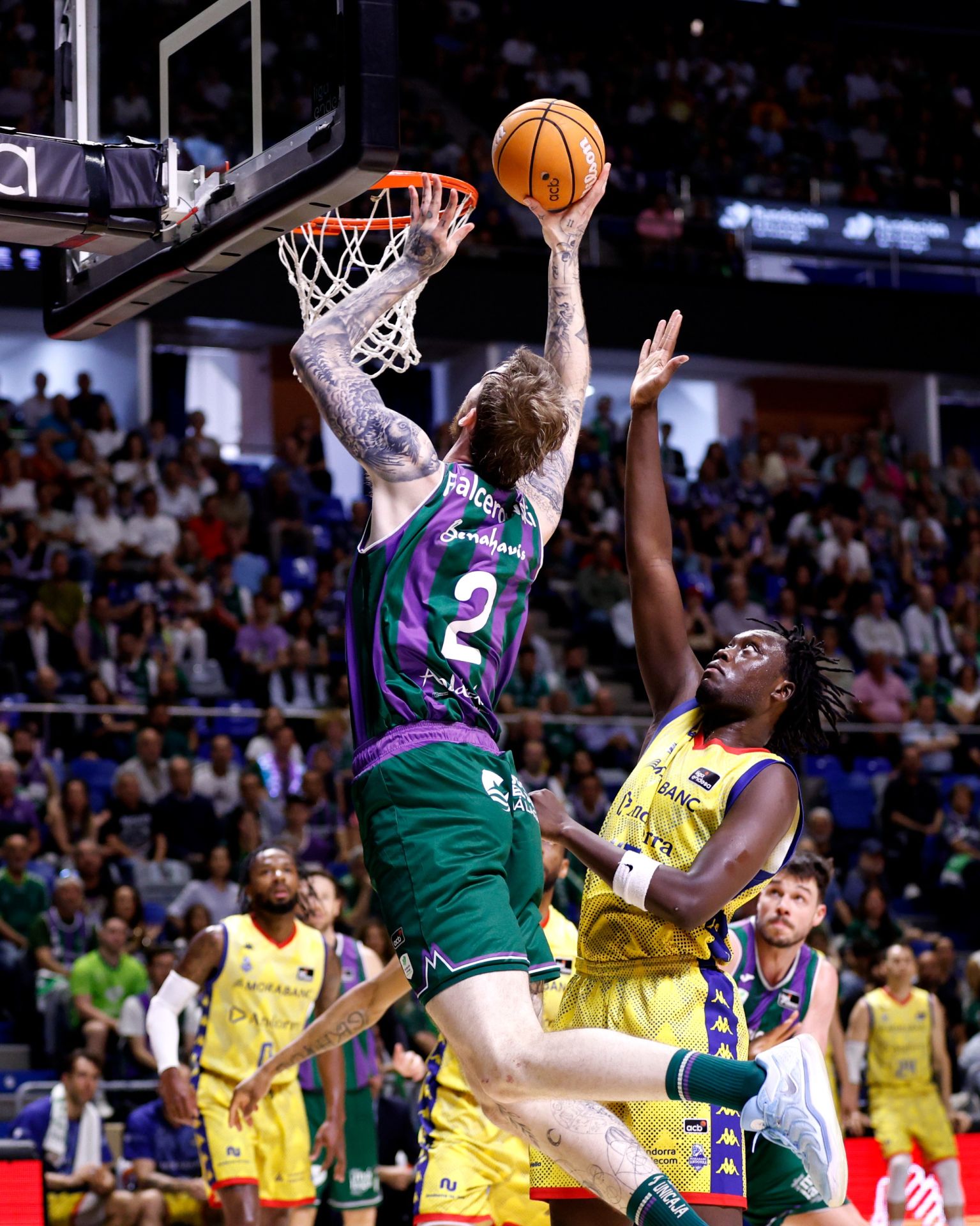 El Unicaja-Andorra en fotos