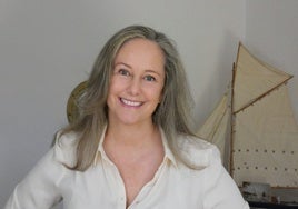 La escritora Ana María Corredor presenta su primera novela en Málaga.