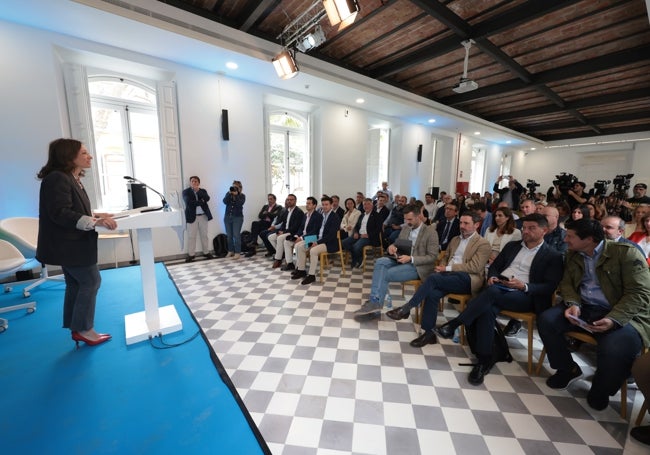 Navarro durante su intervención en el tramo final del foro.