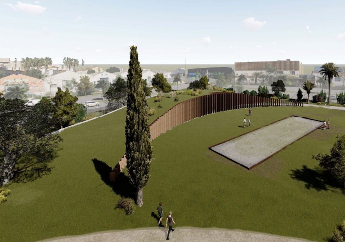 Málaga podrá terminar el parque en lo que fue el cementerio de San Rafael: se desbloquea la última fase de las obras