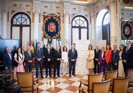 Imagen de los asistentes a la presentación del proteco Málaga Ciudad One Health.