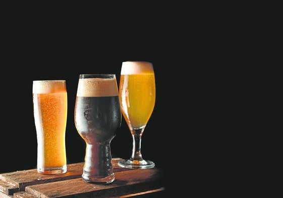 Cervezas artesanas.