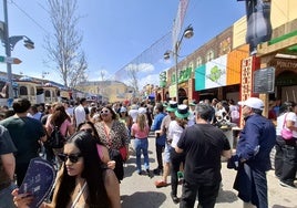 Ambiente en la Feria de los Países.
