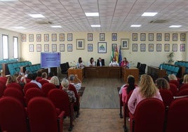 Imagen de la junta informativa de Igualdad que ha tenido lugar este martes en la Mancomunidad Oriental.