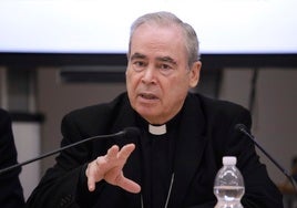 Jesús Catalá, obispo de Málaga.