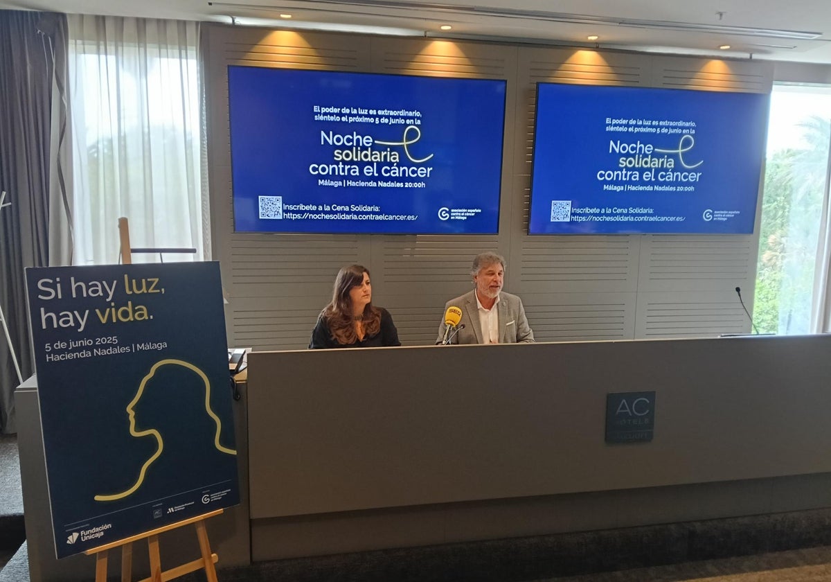 La AECC y la Fundación Unicaja quieren unir a 400 personas en la 'Noche Solidaria Contra el Cáncer'