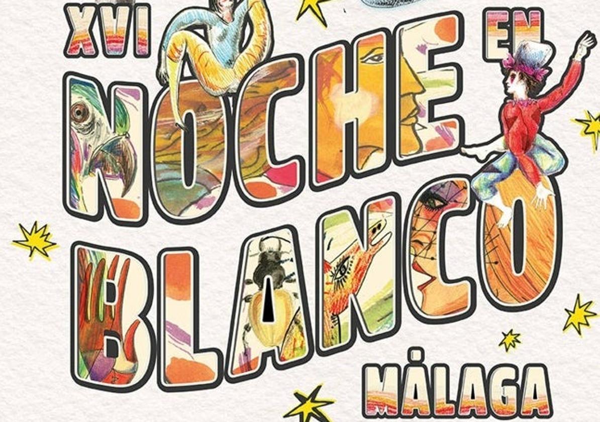 Programa de la Noche en Blanco en Málaga 2025