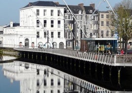 Vista de la ciudad de Cork.