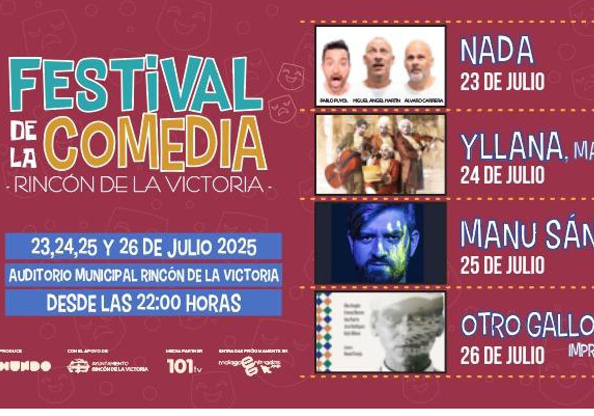 Pablo Puyol e Yllana Teatro, en el Festival de la Comedia de Rincón de la Victoria