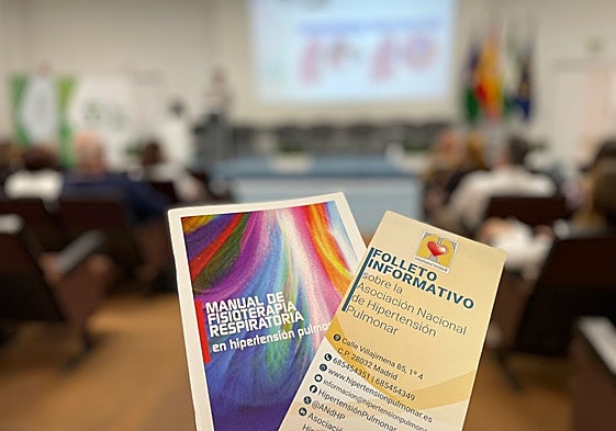 Imagen de la jornada de hipertensión pulmonar, celebrada hoy en el Clínico.