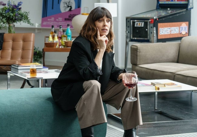 Belén Cuesta, una de las hijas de José Coronado en la serie.