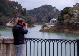 Imagen del embalse del Conde de Guadalhorce.