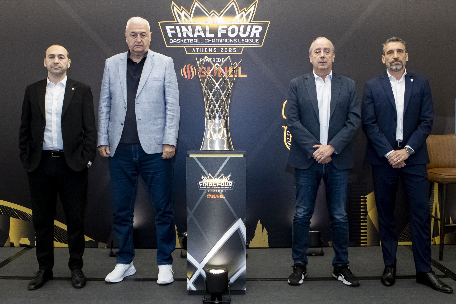 La presentación en Atenas de la Final Four de la BCL, en fotos