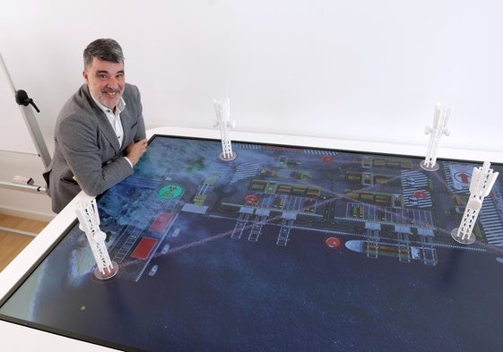 Jesús Amores, director del Centro de Innovación de Vodafone en Málaga.