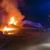 El valor de la maquinaria que ha quedado irrecuperable asciende a unos 2,6 millones de euros, según indican responsables de la obra.