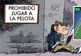 La actualidad deportiva del mes de mayo, en las viñetas de Pachi