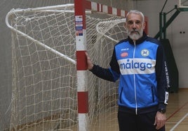 Quino Soler, en su etapa en el Trops Málaga.